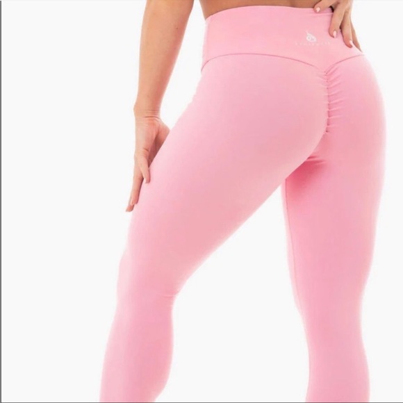 Ryderwear Pants - Ryderwear Pink Staples Scrunch Bum Leggings NWT